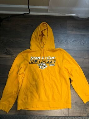 Fanatics Gold Stanley Cup Playoffs Hoodie